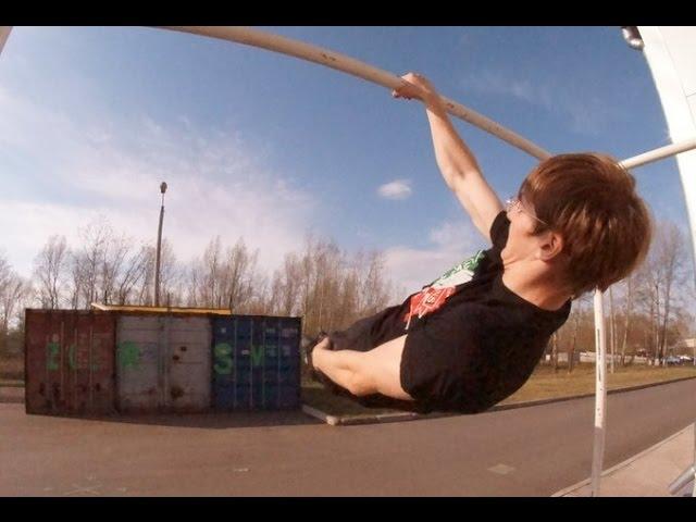 AWESOME STRENGHT! STREET WORKOUT, gymnastic. Andrey Kobelev