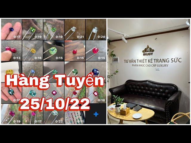 HÀNG TUYỂN Tinh Hoa Đá Quý sau thời gian săn tìm Ruby, Sapphire, tourmaline… 25/10/22 - IRUBY