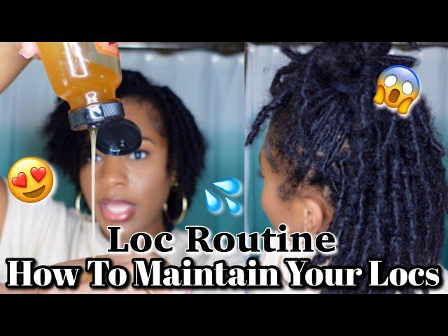 How To Maintain Your Starter Locs + My Hydrating Loc Routine