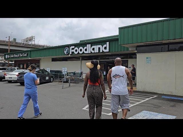 [4K] Foodland at Market City Shopping Center on 4/29/24 in Honolulu, Oahu, Hawaii