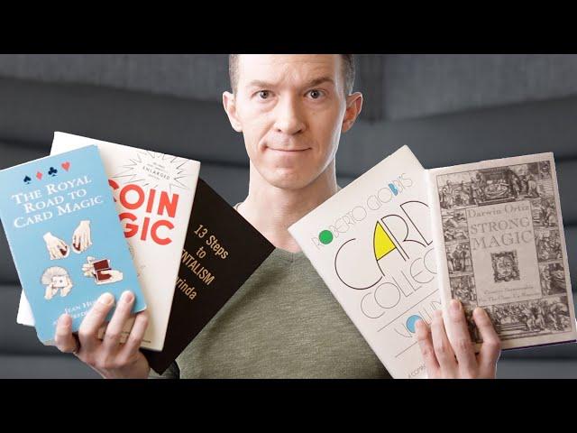 My favorite MAGIC TRICK books... (Beginner / Intermediate / Advanced)