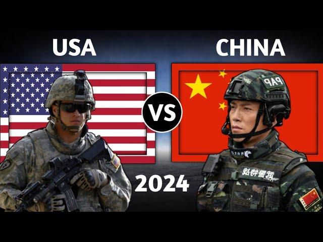 USA vs China Military Power Comparison 2024 | China vs USA Military Power 2024