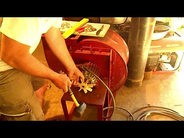 Вытяжка в столярной мастерской Ч 5. Установка улитки и циклона.The preparation of a cyclone Part 5