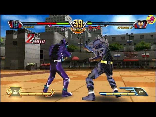Rogue Vs Cross-Z - 仮面ライダー 超スーパークライマックスヒーローズ