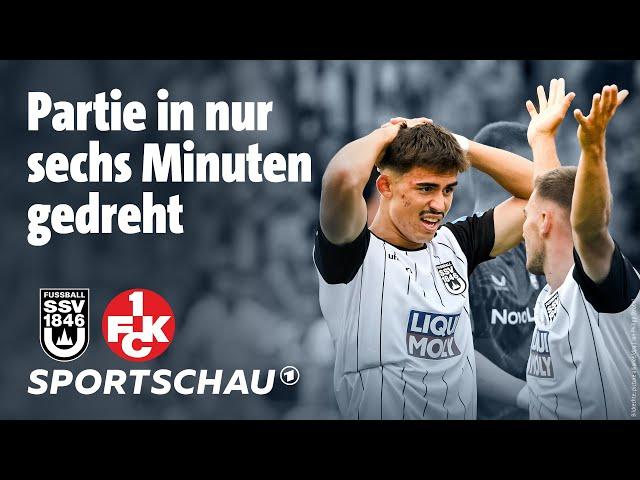 SSV Ulm - 1. FC Kaiserslautern Highlights 2. Bundesliga, 1. Spieltag | Sportschau Fußball