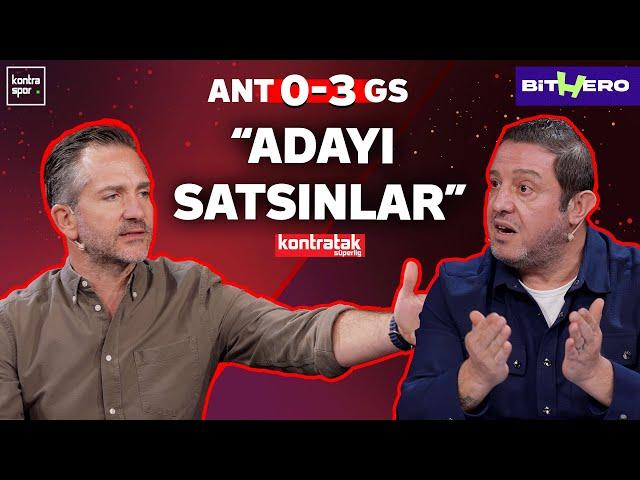 CANLI | Antalyaspor - Galatasaray Maç Sonu | Nihat Kahveci, Nebil Evren | Kontratak