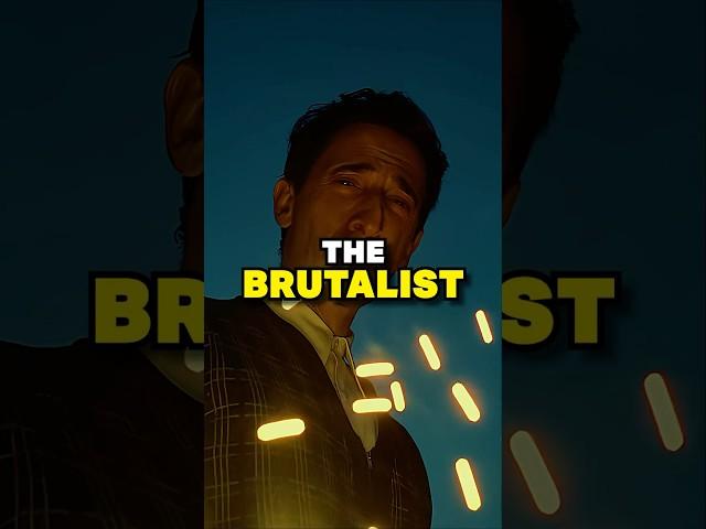 Did you know in THE BRUTALIST…