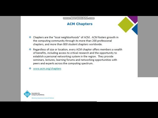 GEU ACM Membership Video