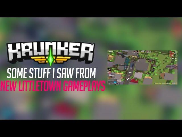 New Krunker Littletown But Aliens Are Gone? - New Littletown Map Leak