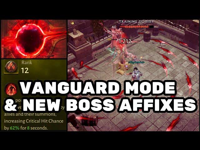 VANGUARD is HERE! NEW Helliquary Affixes! Worth YOUR Time? [Diablo Immortal]