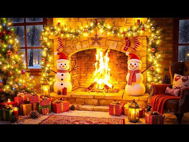 Beautiful Christmas Relaxing Music  Traditional Instrumental Christmas Playlist Christmas Ambience