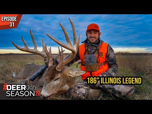 The Story of A 186” Illinois Legend, Forrest Ends the 3 Year Quest For Junkie | Deer Season 22