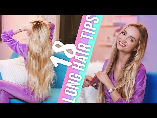 My 18 Long Hair Tips | How to Grow Long Hair