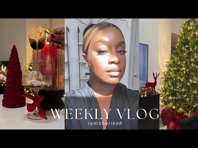 VLOGMAS | DECORATING FOR CHRISTMAS + CHRISTMAS SHOPPING + HOMEGOODS FINDS