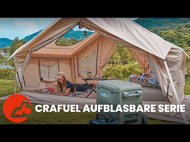 Crafuel Outdoors丨Aufblasbare Serie丨Aufblasbares Zelt丨Freizeitliches Camping丨Wasser- und winddicht