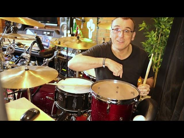 my tips for Tom Tuning  - using a Pearl Masters Studio kit - Remo Ambassador heads