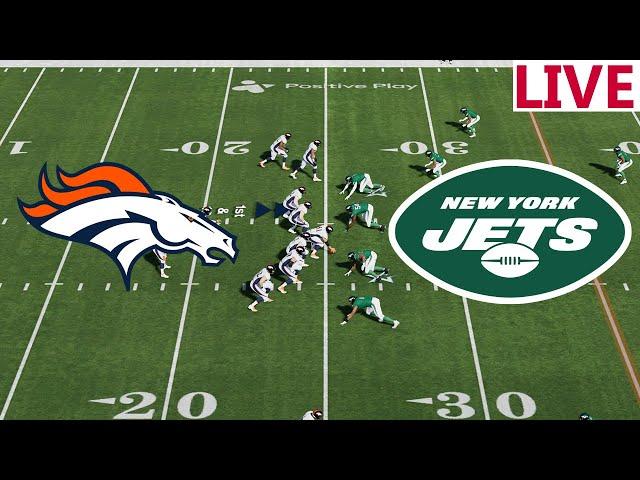 LIVE Denver Broncos VS New York Jets /NFL Season/NFL week 4/ Madden NFL/ ENVIVO