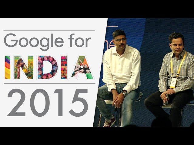 Panel: Success on Play (Google for India Developer Track 2015)