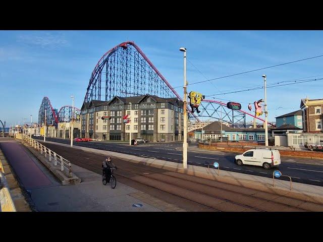 blackpool  we went very south today , great beach  a walk on south  pier + extra footage at end