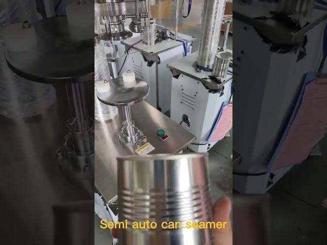 Semi Auto can seamer machine ,Tin Can Closing Machine ,Dia83mm Metal Can Closer SLV20