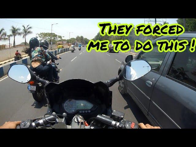 Avenger 220 vs Pulsar 220 | They Forced me to do this | Street race