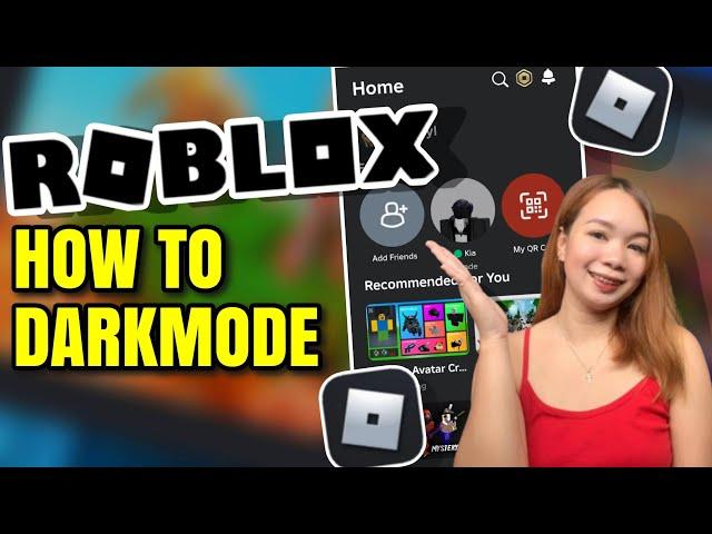 PAANO MAGDARKMODE SA ROBLOX | Riencyll Cabile