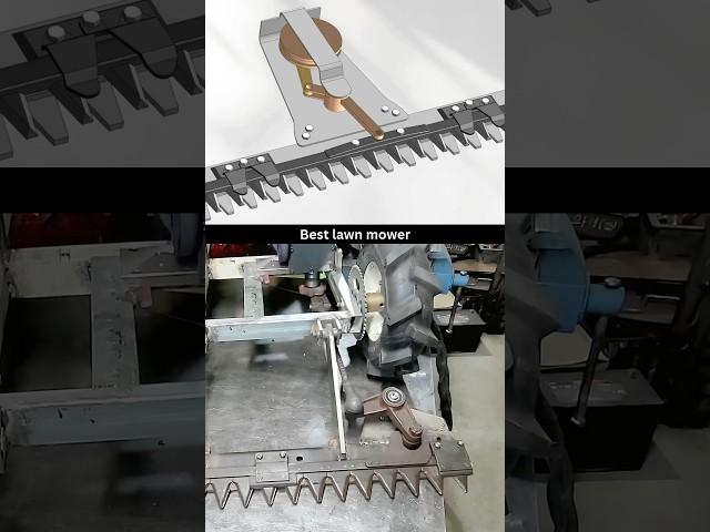 Best DIY Lawnmower - Simple Mechanism  #prototype #diy #machine #lawn #diytools #trending