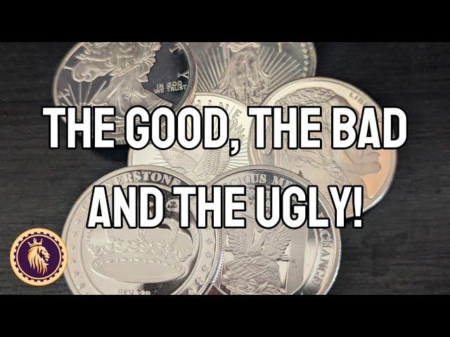 SILVER ROUND DESIGNS: THE GOOD, THE BAD, AND THE UGLY!