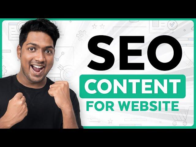 How to Write SEO Content for Website | Ranks #1  on Google