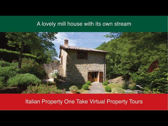 Mulino le Vigne, Preggio, Umbertide, Umbria. Virtual Italian Property Tour. Beautiful Mill House.