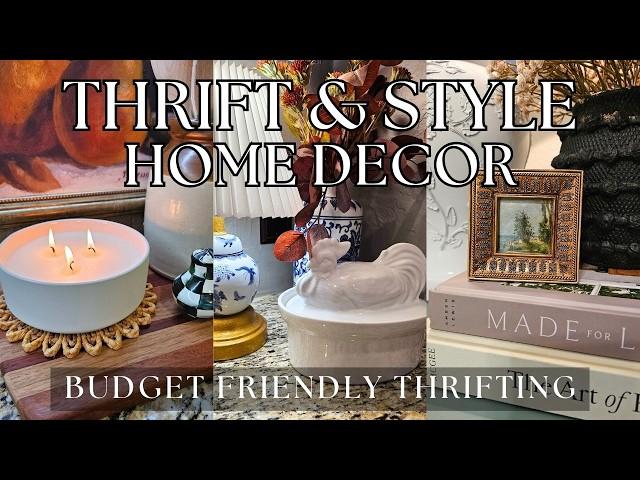 BUDGET-FRIENDLY HOME DECOR | *Must See* Thrifted Inspiration!