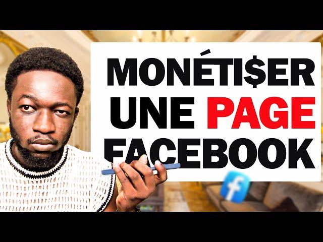 Comment monétiser sa page facebook et gagner de l'argent avec sa page facebook