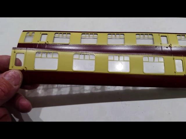 0 gauge Easybuild Mk1 coach construction Part 5 for West Green