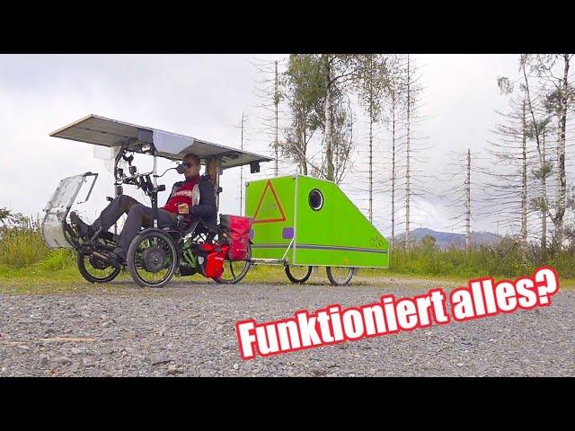 AUF DEN BROCKEN - ERSTE FAHRT mit NEUEN MOTOREN und FAHRRADWOHNWAGEN