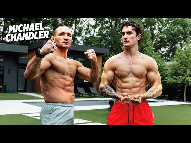 Training W/ UFC's Strongest Fighter Michael Chandler