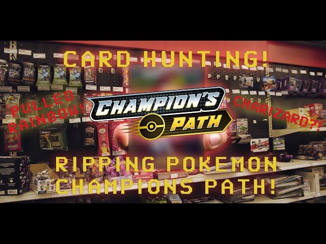 CARD HUNTING WENT TO TARGET SEARCHING FOR SPORTS CARDS! (RIPPING CHAMPIONS PATH & PULLED RAINBOW)#13