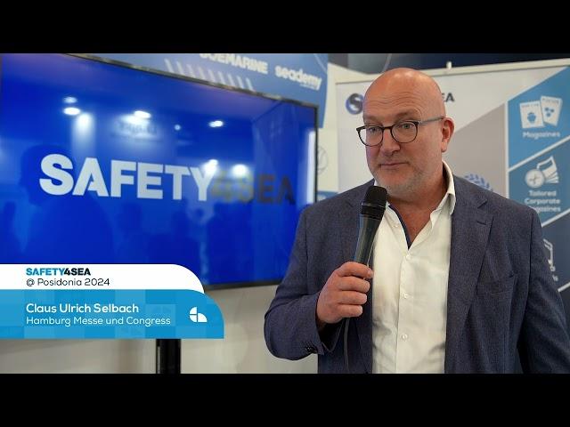 Posidonia 2024: Claus Ulrich Selbach, Hamburg Messe und Congress