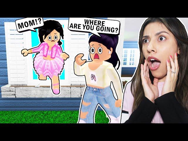 I CAUGHT MY DAUGHTER SNEAKING OUT Of The HOUSE At 3AM! - Roblox (Bloxburg Roleplay)