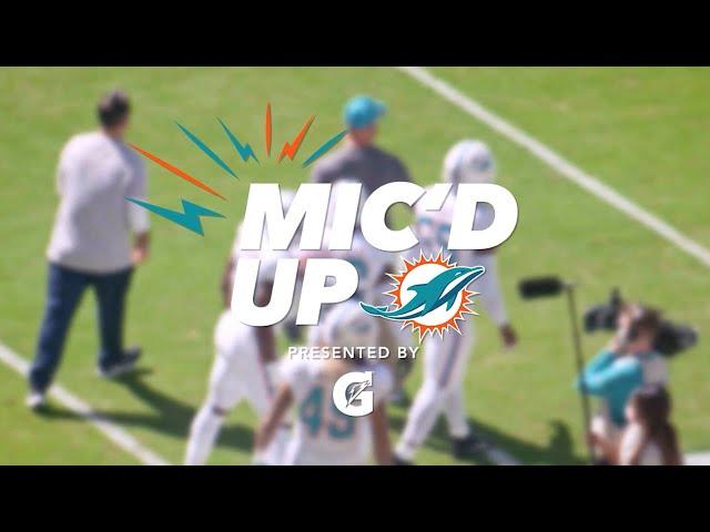 Jerome Baker Mic'd Up During Week 9 | Miami Dolphins