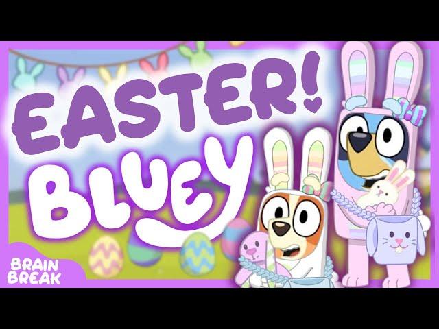 🪺Bluey's Easter DayWould You Rather Game! Brain Break for kids | Danny Go Noodle & just dance