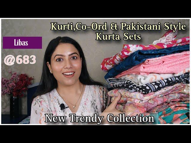 New Libas Kurti,Pakistani Kurta Set & Co-Ord Set Haul | Libas Festive Wear | Chikankari & Salwar Set