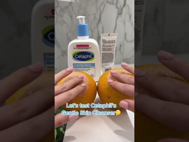 Testing the Cetaphil Gentle Skin Cleanser 