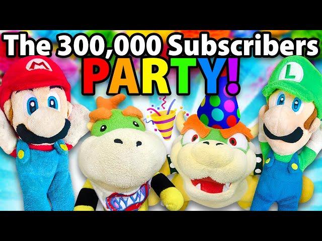 Crazy Mario Bros: The 300,000 Subscribers Party!