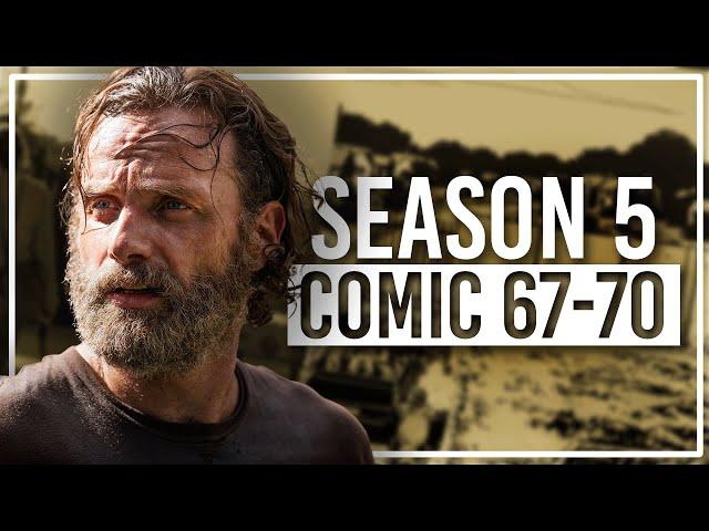 A Brief Retrospective | TV-Show Season 5C VS Comic Book Differences Explained | The Walking Dead