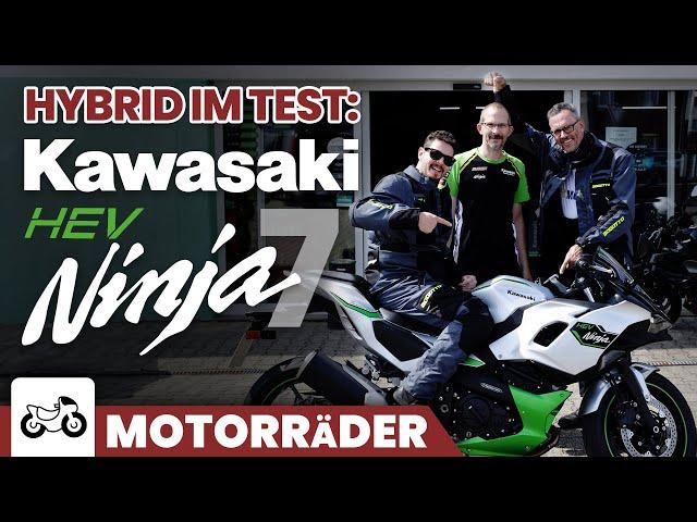 Kawasaki Ninja 7 Hybrid - E-Mobilität bei Motorrädern auf neuen Wegen!