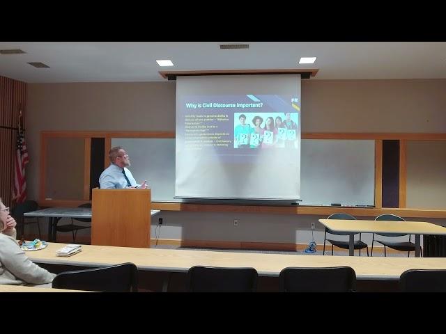 Professor James Davenport public lecture with the Metropolitan Library System - Civil Discourse