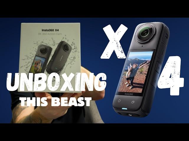 Unboxing MY NEW Insta360 X4 – This Changes EVERYTHING! 