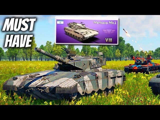 This Tank Is Insane: Merkava MK1 - War Thunder Mobile