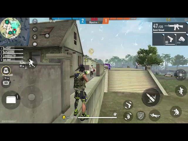 Free fire mai booya kiya.Ff my victory gameplay by UCB HAFID YT