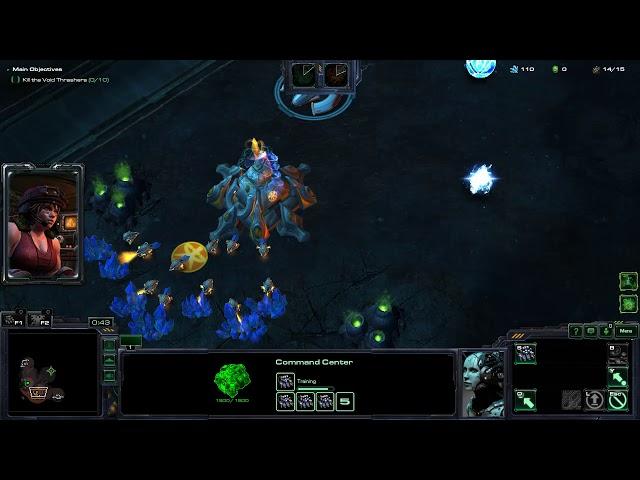 StarCraft 2 Co-op Survival of the Fhitest (weekly mutation)